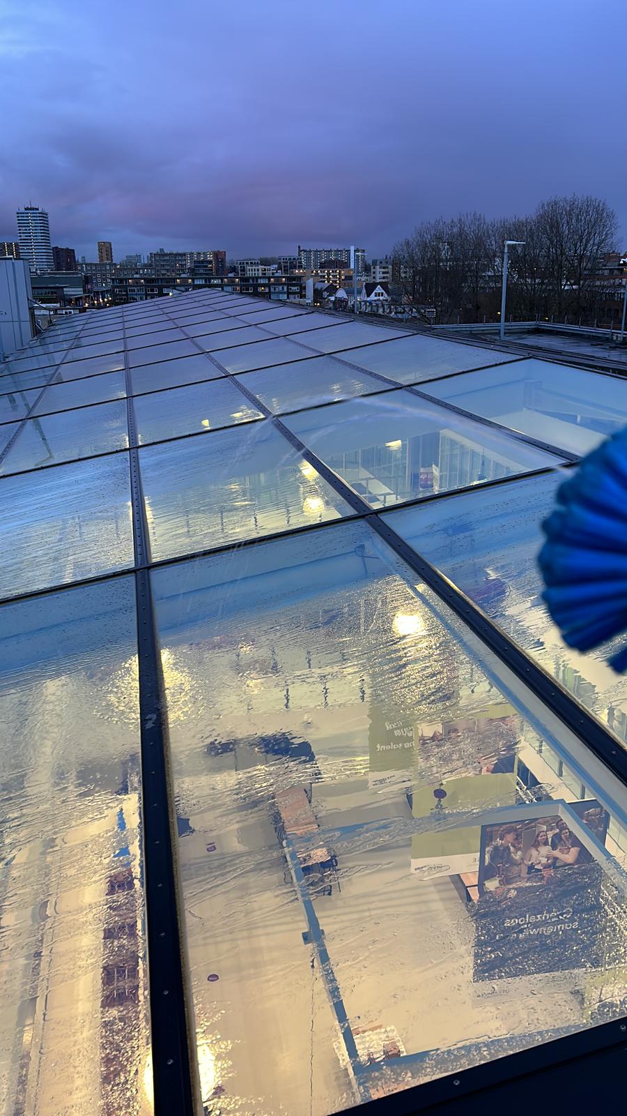 Glasbewassing afbeelding